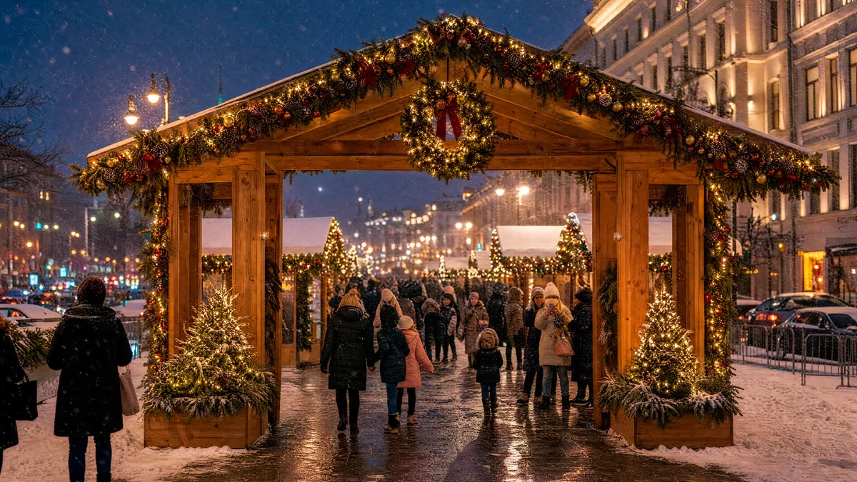 Ярмарочные аксессуары и малые архитектурные формы