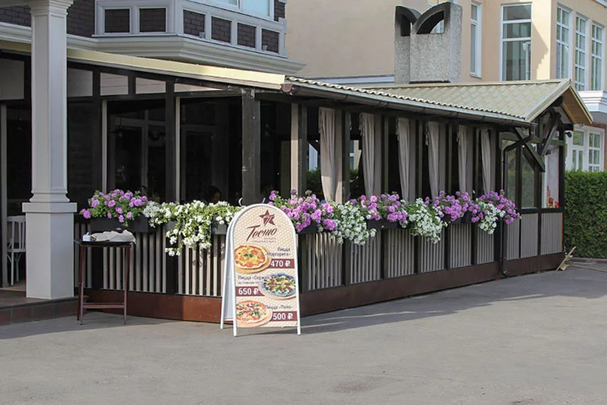 Летнее кафе веранда